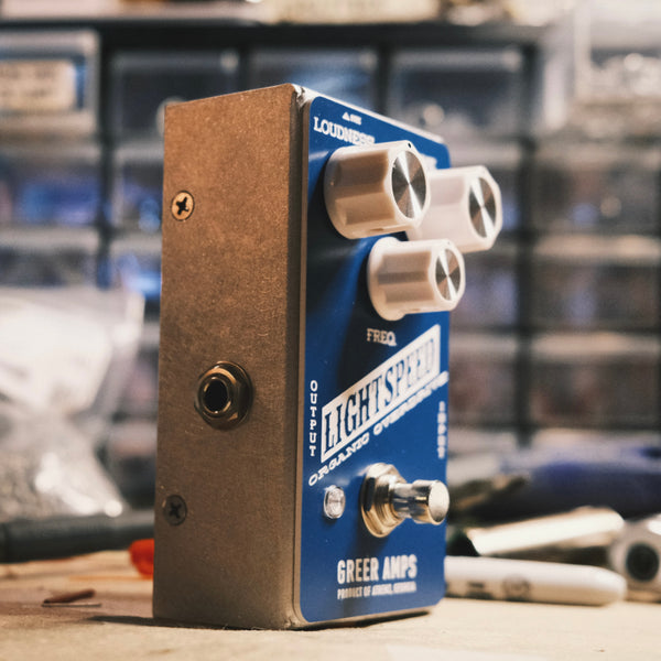 ギター Greer Amps Lightspeed Organic Overdrive Lightspeed Organic Overdrive - Greer Amps