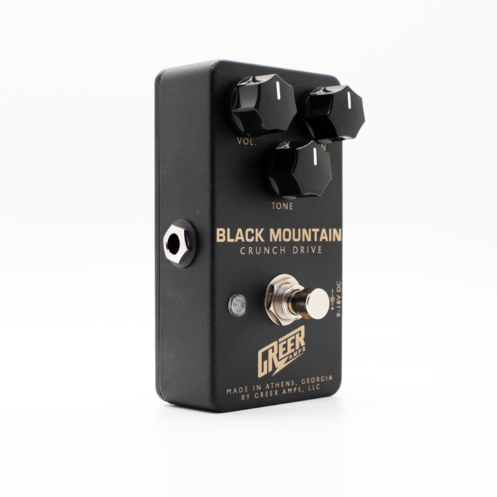 black guitar pedals Black Mountain Crunch Drive