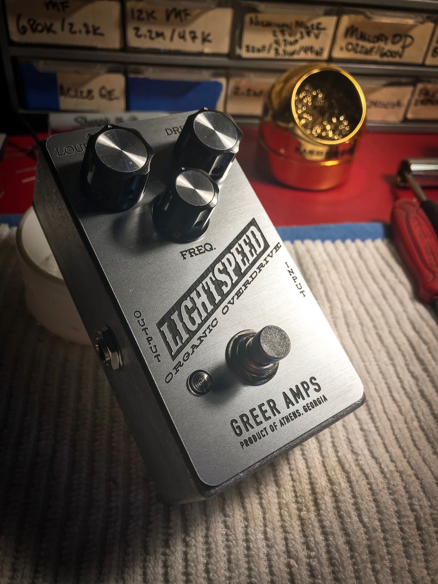 Lightspeed Organic Overdrive - Greer Amps Lightspeed Organic Overdrive - Greer Amps