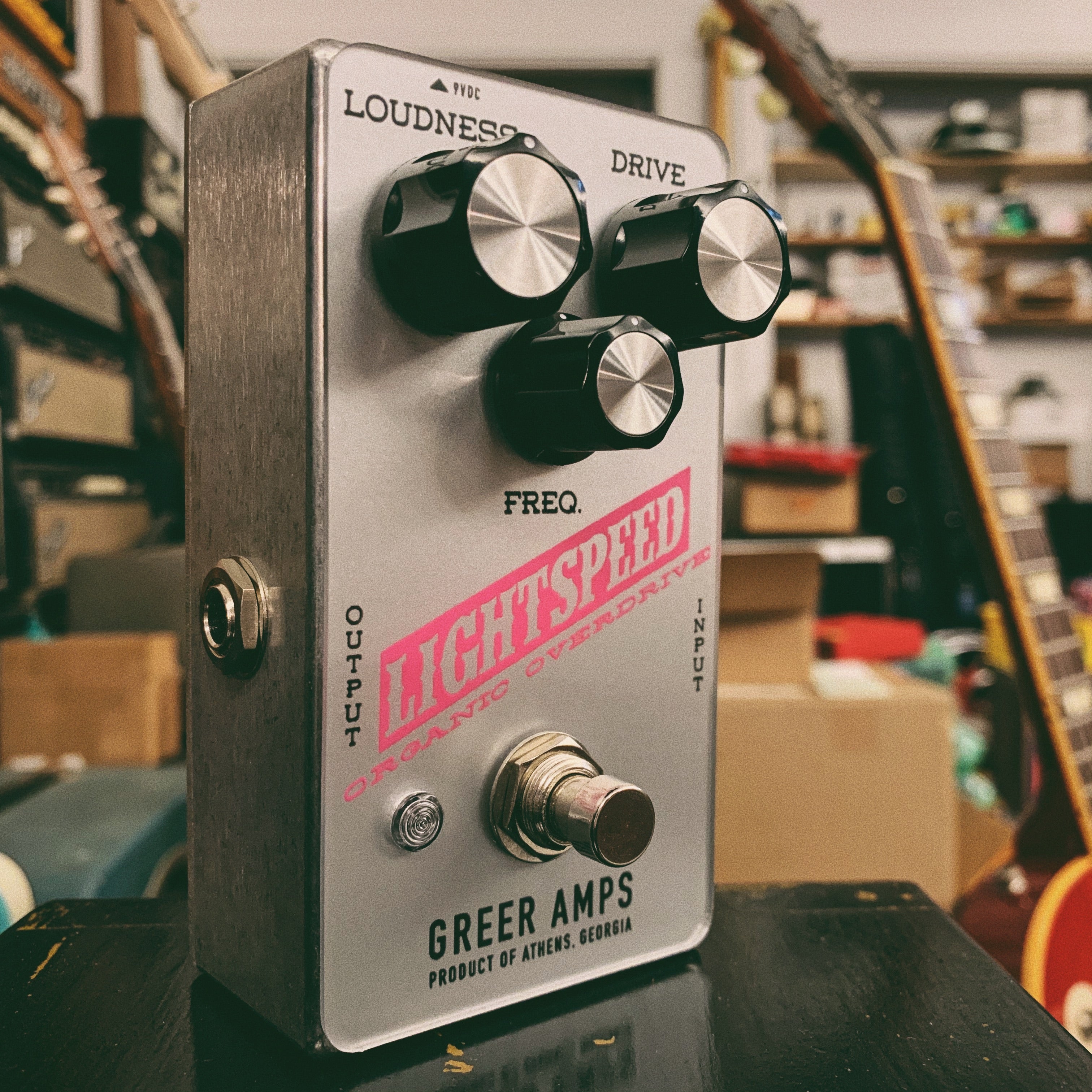 best light overdrive pedal Lightspeed Organic Overdrive