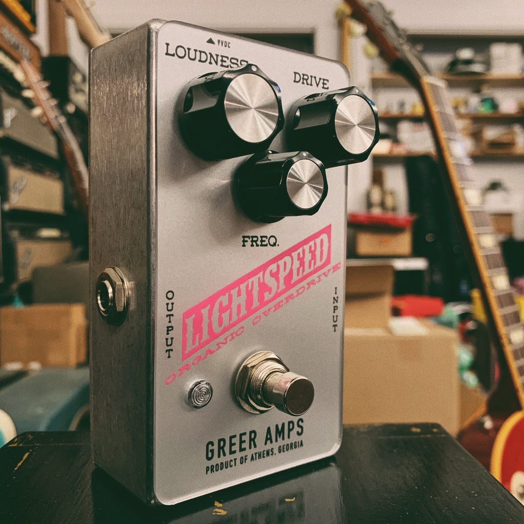 ギター Greer Amps Lightspeed Organic Overdrive Lightspeed Organic Overdrive - Greer Amps