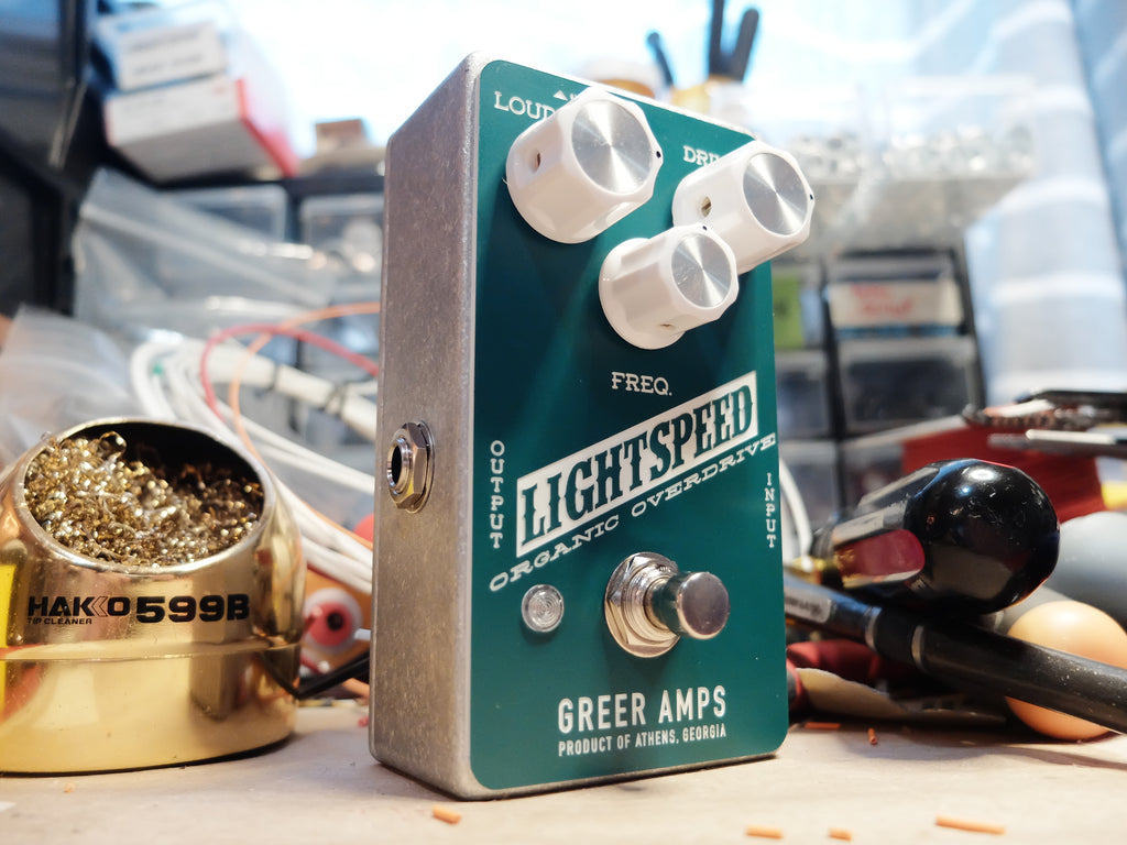 ギター Greer Amps LIGHTSPEED Organic Overdrive Lightspeed Organic Overdrive - Greer Amps