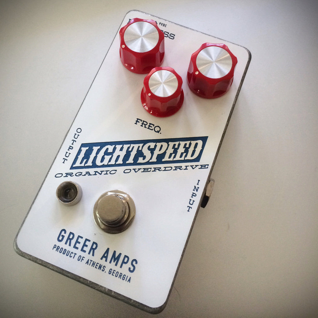 ギター Greer Amps LIGHTSPEED Organic Overdrive Lightspeed Organic Overdrive - Greer Amps